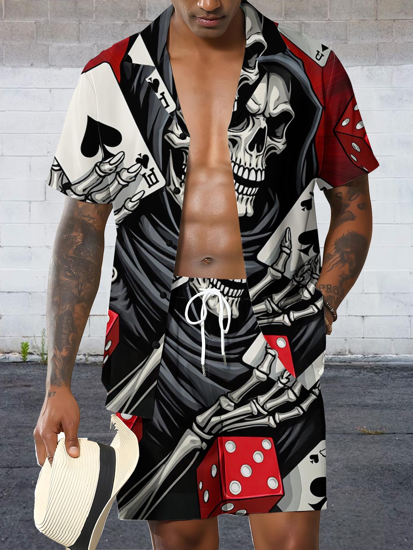 Summer Clothing Drip - ชุดเสื้อผ้าผู้ชาย ชุดเซ็ต 2 ชิ้น ฤดูใบไม้ผลิ/ฤดูร้อน 2026