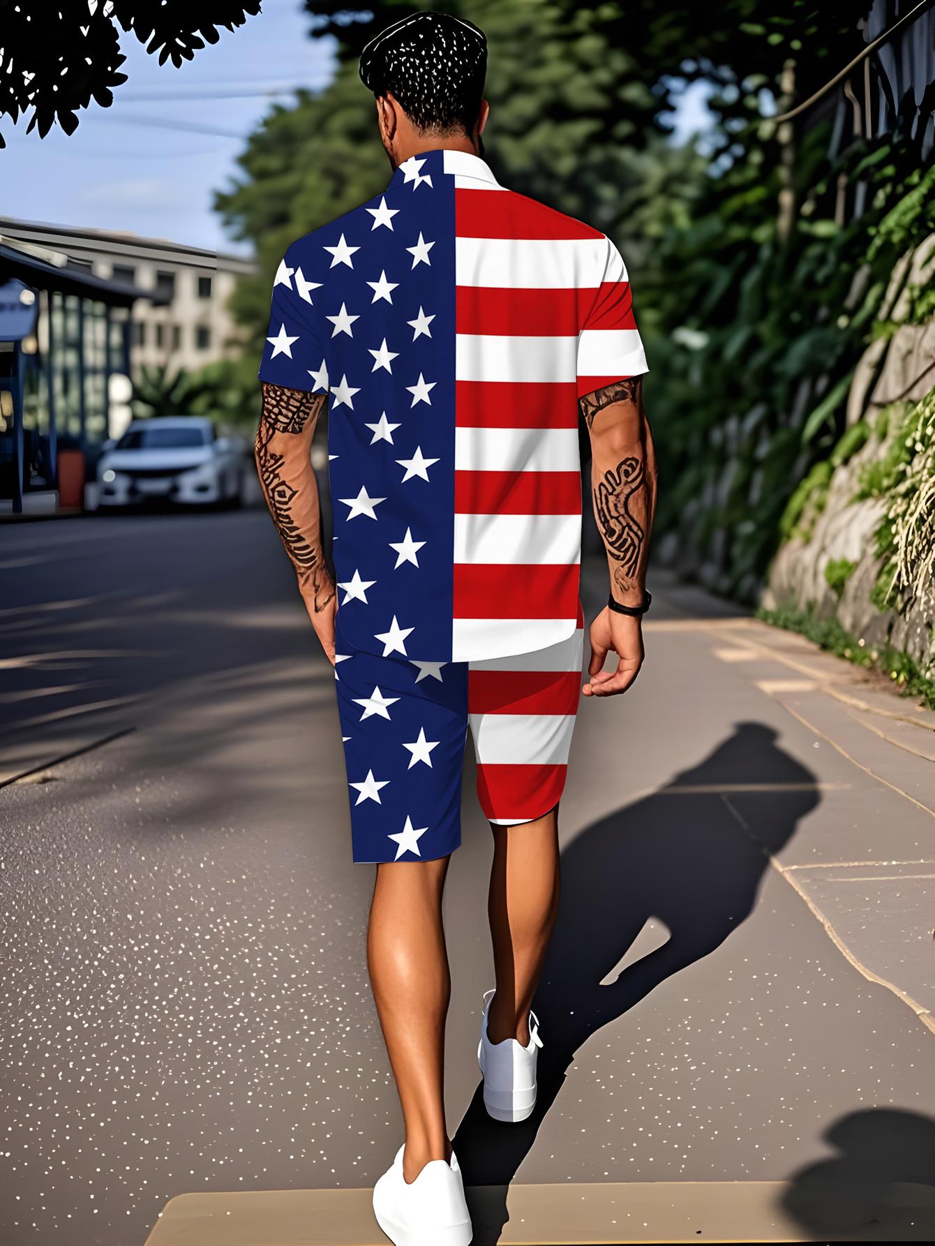 Summer Clothing Drip - ชุดเสื้อผ้าผู้ชาย คอลเลคชั่นฤดูใบไม้ผลิ/ฤดูร้อน ปี 2026 ชุดวอร์มลายกราฟิก ชุดออกกำลังกาย
