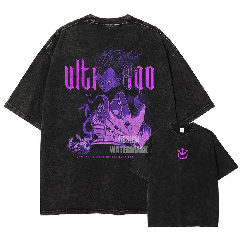 Summer Clothing Ego - เสื้อยืดโอเวอร์ไซส์ลายดราก้อนบอล ซัมเมอร์ 2026 คุณภาพสูง ผ้าฝ้าย 100%