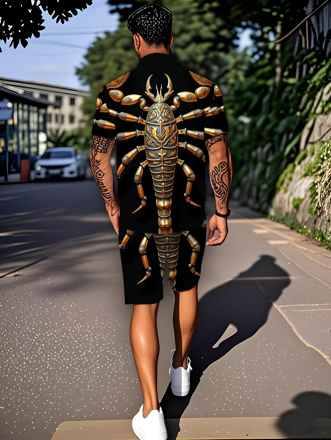 Summer Clothing Drip - ชุดเสื้อผ้าผู้ชาย คอลเลคชั่นฤดูใบไม้ผลิ/ฤดูร้อน ปี 2026 ลายพิมพ์ 3