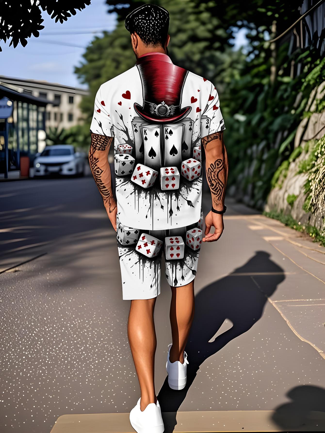 Summer Clothing Drip - ชุดเสื้อผ้าผู้ชาย คอลเลคชั่นฤดูใบไม้ผลิ/ฤดูร้อน ปี 2026 ชุดวอร์ม ชุดออกกำลังกาย