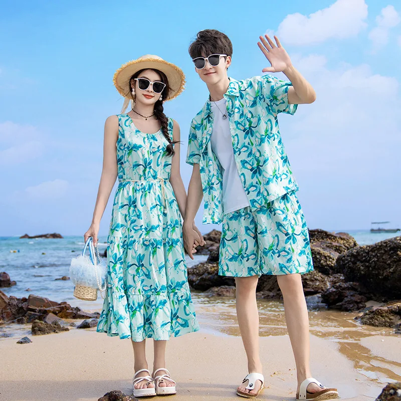 ชุดวันหยุดพ่อแม่ลูก, ชุดคู่พ่อ - Summer Clothing Resort บทวิจารณ์และราคา