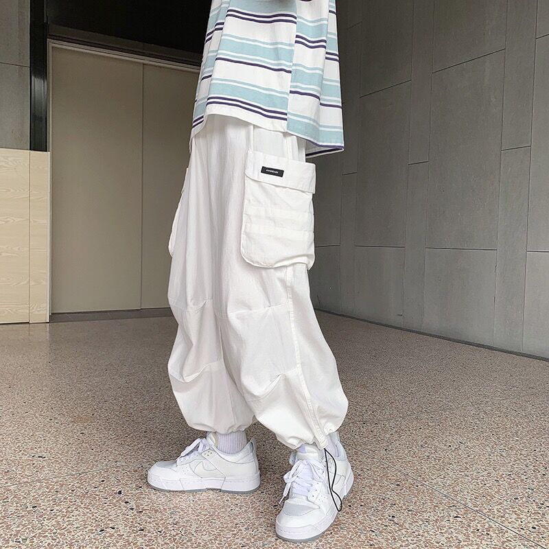 ผู้ชาย Bloomers หลวมกางเกงญี่ป - Summer Clothing Vibes บทวิจารณ์และราคา