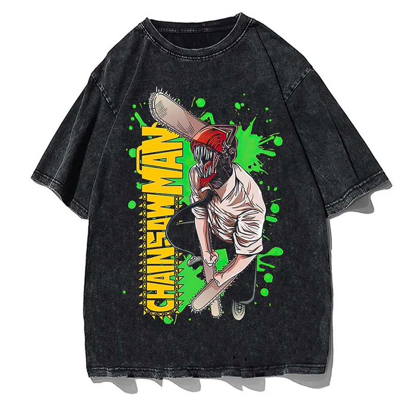 เสื้อยืดลายการ์ตูนญี่ปุ่น Chai - Japanese Summer Clothing Men บทวิจารณ์และราคา