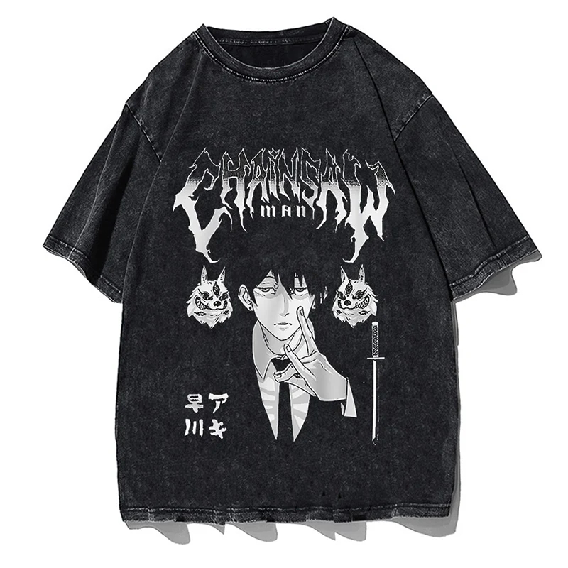 เสื้อยืดลายการ์ตูนญี่ปุ่น Chai - Japanese Summer Clothing Men บทวิจารณ์และราคา
