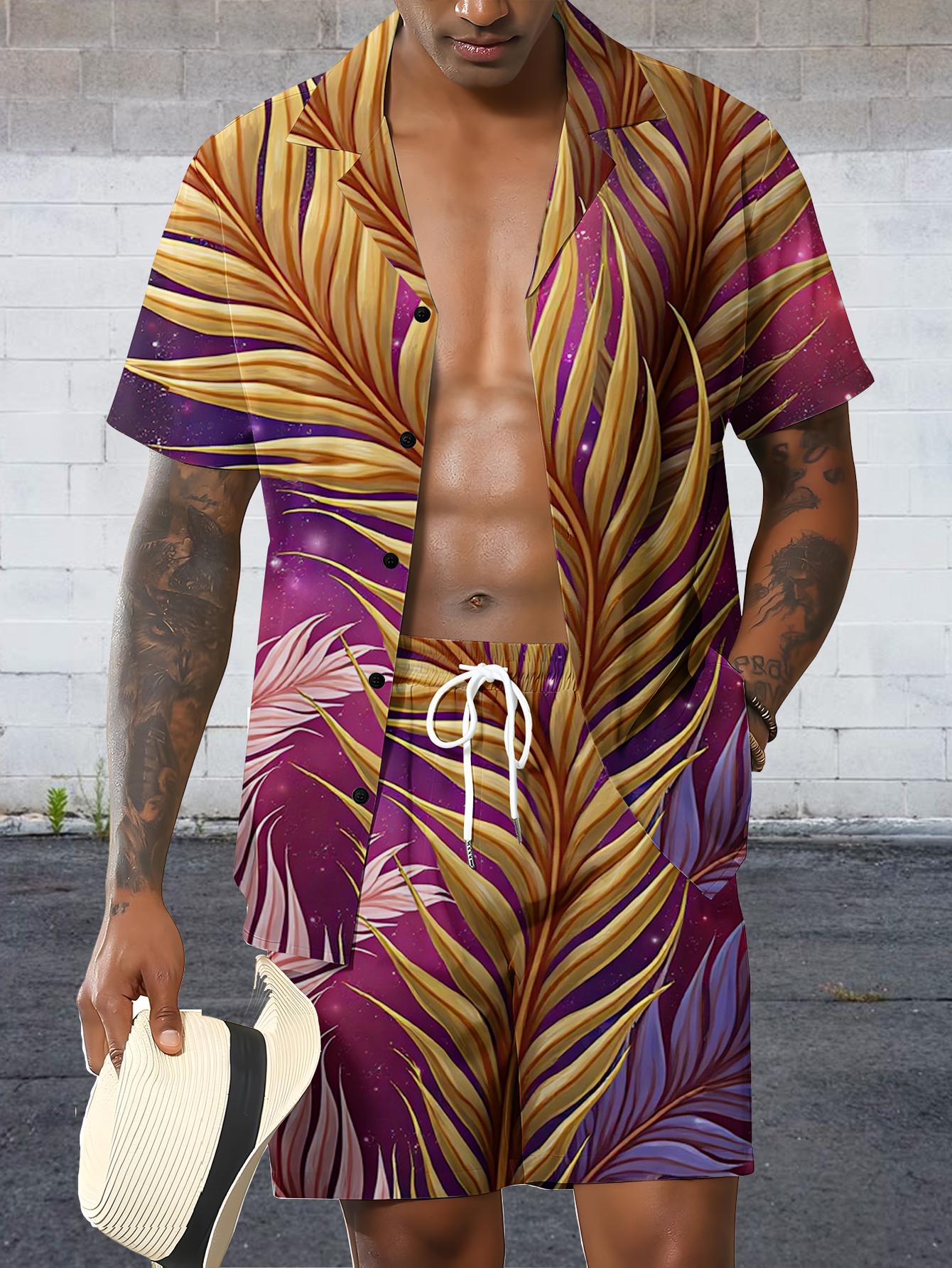 ชุดเสื้อผ้าผู้ชายลายกราฟิก ฤดู - Summer Clothing Drip บทวิจารณ์และราคา