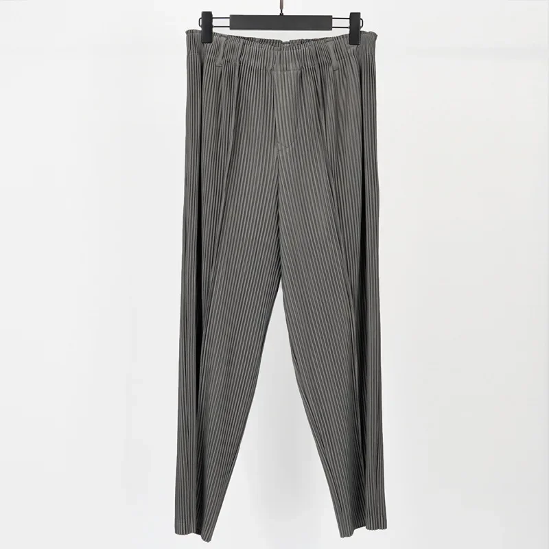 Miyake จีบสบายๆกางเกงผู้ชายญี่ - Japanese Summer Clothing Men บทวิจารณ์และราคา