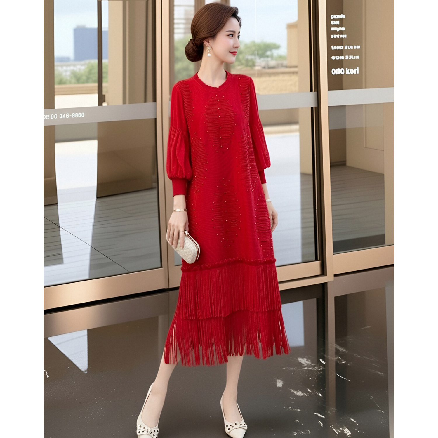 กระโปรงพู่สไตล์รีสอร์ทริมทะเลส - Summer Clothing Resort บทวิจารณ์และราคา
