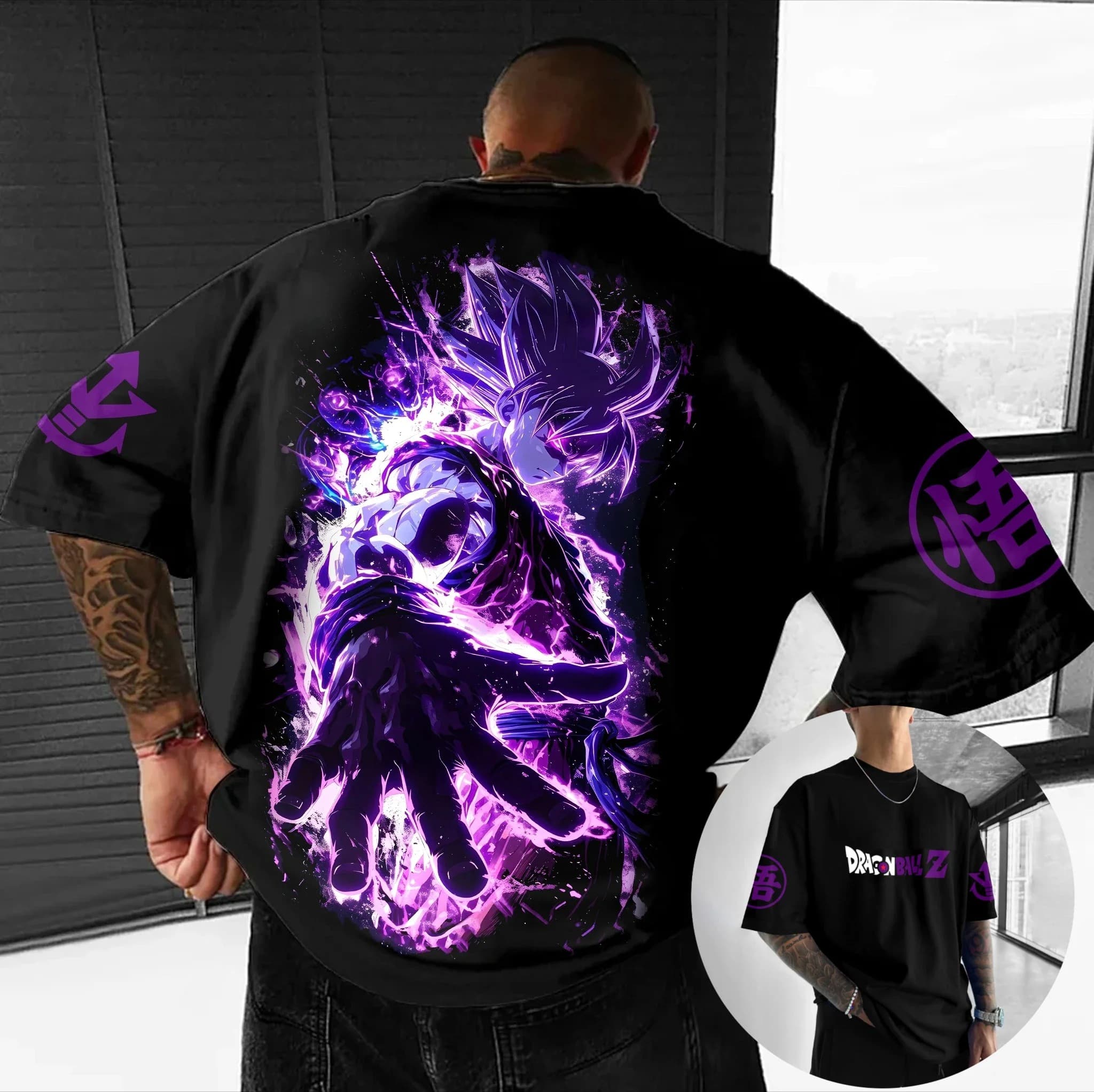 เสื้อยืดลายกราฟิกสีม่วง รุ่นลำ - Summer Clothing Ego บทวิจารณ์และราคา