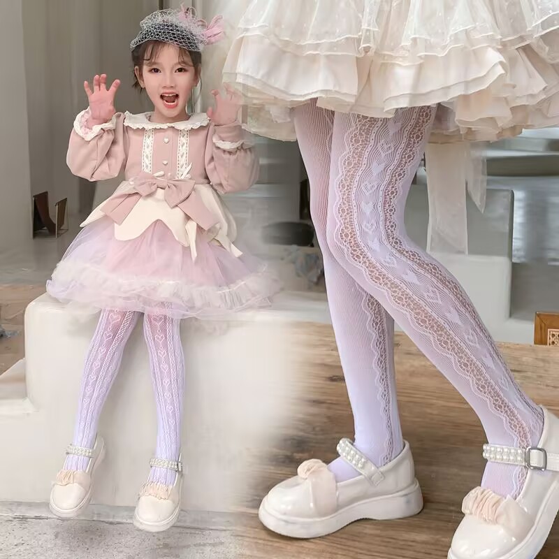 ถุงน่องเด็กผู้หญิงลายหัวใจสำหร - Summer Loving Kids Clothing บทวิจารณ์และราคา