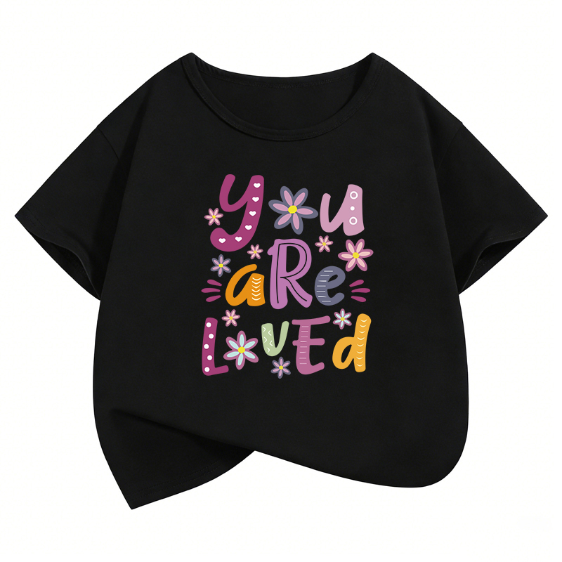 เสื้อยืดลายตัวอักษร You Are Lo - Summer Loving Kids Clothing บทวิจารณ์และราคา
