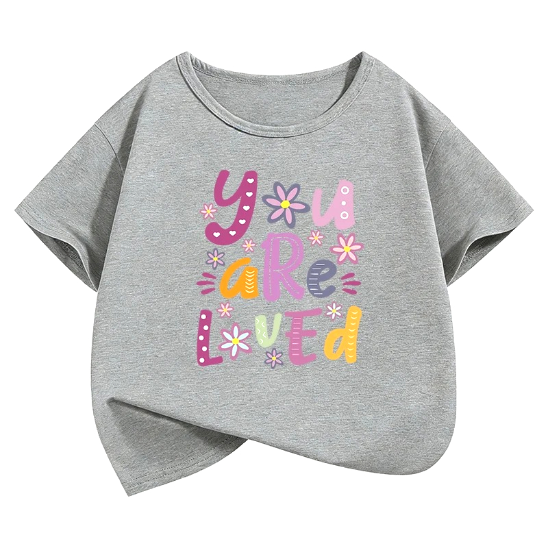 เสื้อยืดลายตัวอักษร You Are Lo - Summer Loving Kids Clothing บทวิจารณ์และราคา