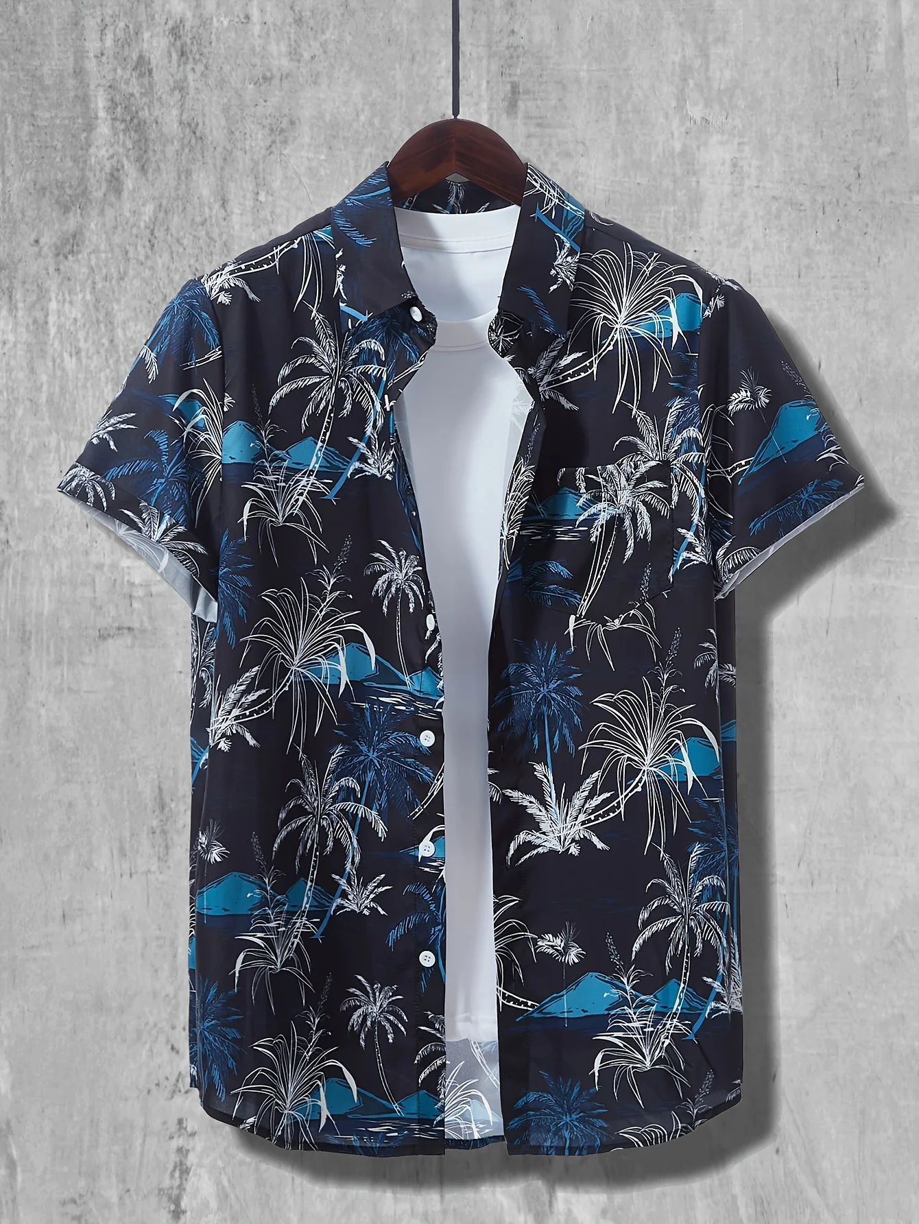 เสื้อฮาวายลายต้นมะพร้าว เสื้อเ - Summer Clothing Resort บทวิจารณ์และราคา
